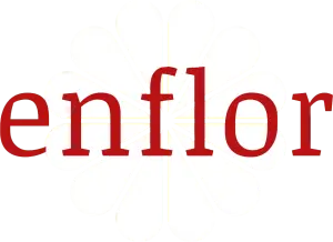 enflor logo white